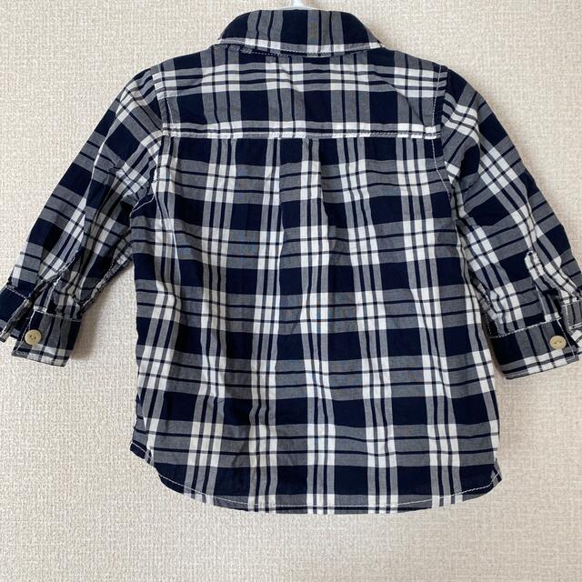 babyGAP(ベビーギャップ)のGAP チェック　シャツ キッズ/ベビー/マタニティのベビー服(~85cm)(シャツ/カットソー)の商品写真