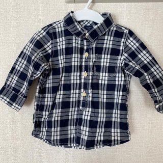 ベビーギャップ(babyGAP)のGAP チェック　シャツ(シャツ/カットソー)