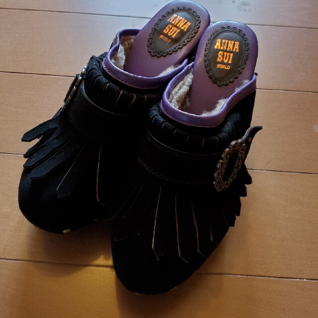 ANNA SUI(アナスイ)のANNA SUI　サボサンダル　内ボア レディースの靴/シューズ(サンダル)の商品写真
