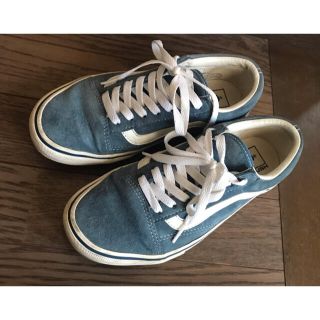 ヴァンズ(VANS)のVANS OLD SKOOL ブルー バンズ(スニーカー)