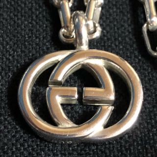 グッチ(Gucci)のGUCCI  グッチ  インターロッキング  ネックレス  正規品(ネックレス)