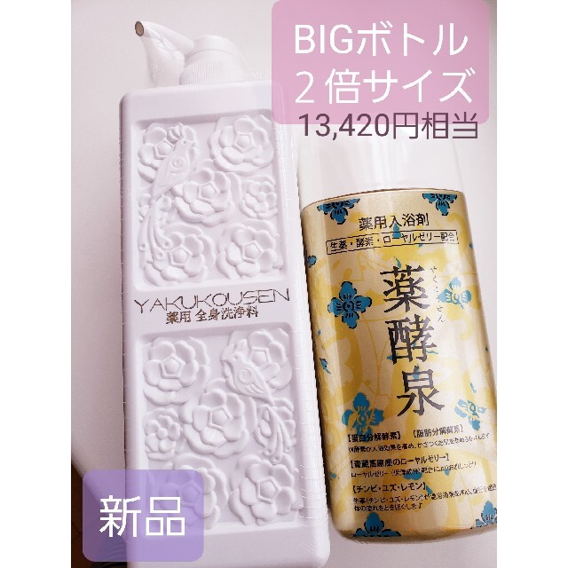 9499円 タイムセール‼️新品☆薬酵泉 薬用入浴剤u0026薬用洗浄料R