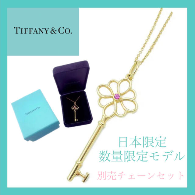 Tiffany&Co.♡ティファニー K18 ノットキー ネックレス