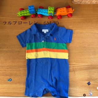 ラルフローレン(Ralph Lauren)のラルフローレン　ロンパース　6M 70(ロンパース)