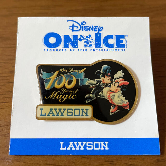 Disney(ディズニー)の3点セット★Disney ON ICE × LAWSON　 エンタメ/ホビーのアニメグッズ(バッジ/ピンバッジ)の商品写真