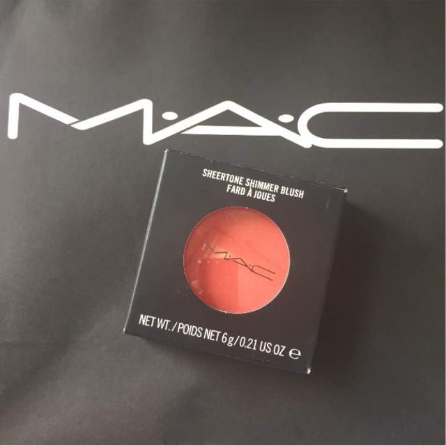 MAC(マック)のMAC チーク 未使用品 コスメ/美容のベースメイク/化粧品(チーク)の商品写真