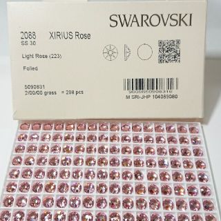 スワロフスキー(SWAROVSKI)のSWAROVSKI ラインストーン LiteRose デコ スワロフスキー(各種パーツ)