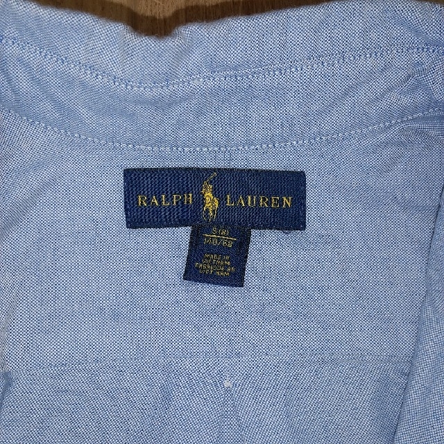 Ralph Lauren(ラルフローレン)のRalph Lauren ボタンダウンシャツ１４０cm キッズ/ベビー/マタニティのキッズ服男の子用(90cm~)(ブラウス)の商品写真