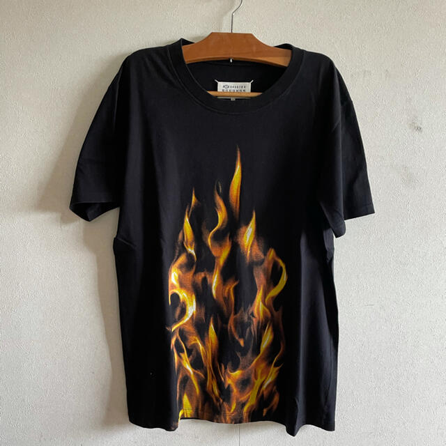 maison margiela flame tee ファイヤー tシャツ