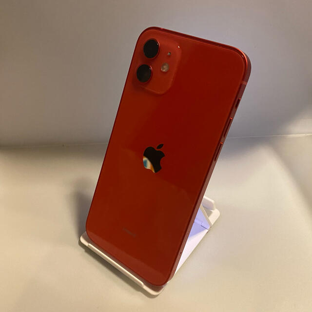 スマートフォン本体新品Simフリー iPhone12 64GB PRODUCT RED 赤 レッド