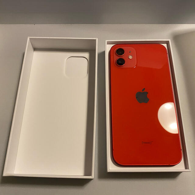 新品Simフリー iPhone12 64GB PRODUCT RED 赤 レッド - スマートフォン本体