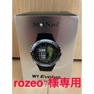 ショットナビ エボルブ Shot Navi W1 Evolve(SN-EV-B)(その他)