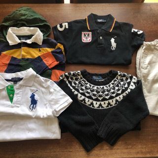 ラルフローレン(Ralph Lauren)のラルフローレン 130 5点セット ポロシャツ、パンツ、セーター(Tシャツ/カットソー)