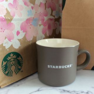 スターバックスコーヒー(Starbucks Coffee)のスターバックス  マグカップ  ベージュ   237ml (グラス/カップ)