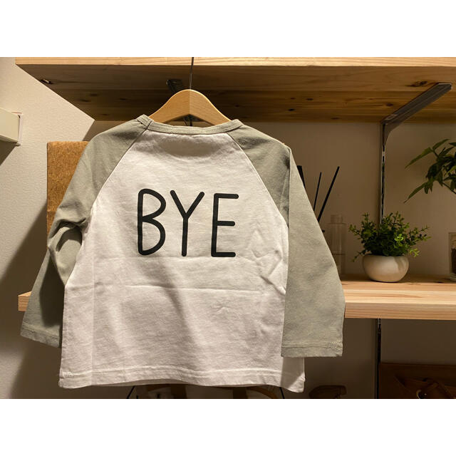 新品ロンtラグランHi BYE 120 キッズ/ベビー/マタニティのキッズ服男の子用(90cm~)(その他)の商品写真