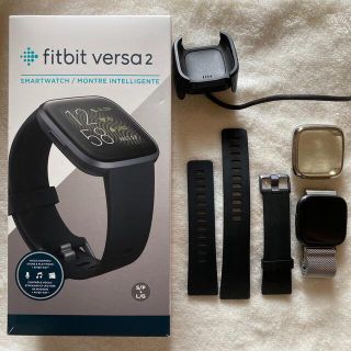 たむタム様専用　fitbit  versa2   SMARTWATCH(腕時計(デジタル))