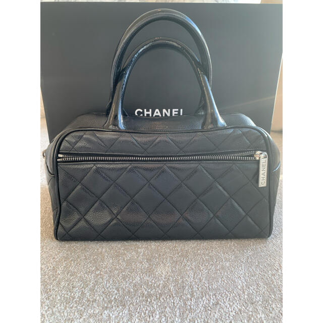 CHANEL(シャネル)のシャネル　CHANEL ヴィンテージ　ミニボストン　バック レディースのバッグ(ハンドバッグ)の商品写真