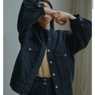 アメリヴィンテージ(Ameri VINTAGE)のameri vintage OVER PUFF DENIM JACKET(Gジャン/デニムジャケット)