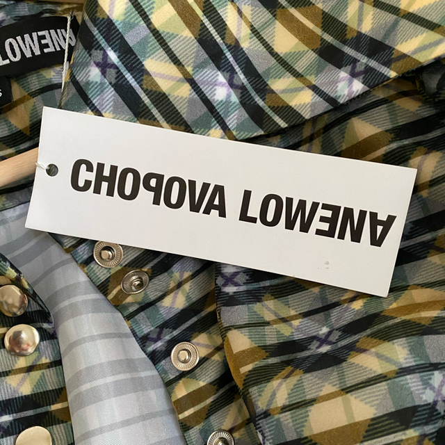 のみの chopova lowena チョポヴァ ロウェナ ブラウス sサイズの通販 by m｜ラクマ ≲