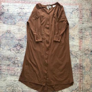 RADIATE THE LIFE DRESS シャツワンピース　9号(ロングワンピース/マキシワンピース)