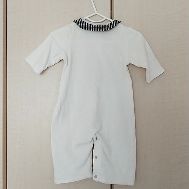 petit main(プティマイン)のpetit main プティマイン カバーオール ロンパース 50~70cm キッズ/ベビー/マタニティのベビー服(~85cm)(カバーオール)の商品写真