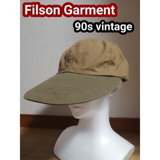 フィルソン(FILSON)の90s ヴィンテージ フィルソン FILSON ロングビル オイルド キャップ(キャップ)
