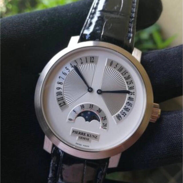 ピエールクンツ　Pierre Kunz Grand Retrograde腕時計(アナログ)