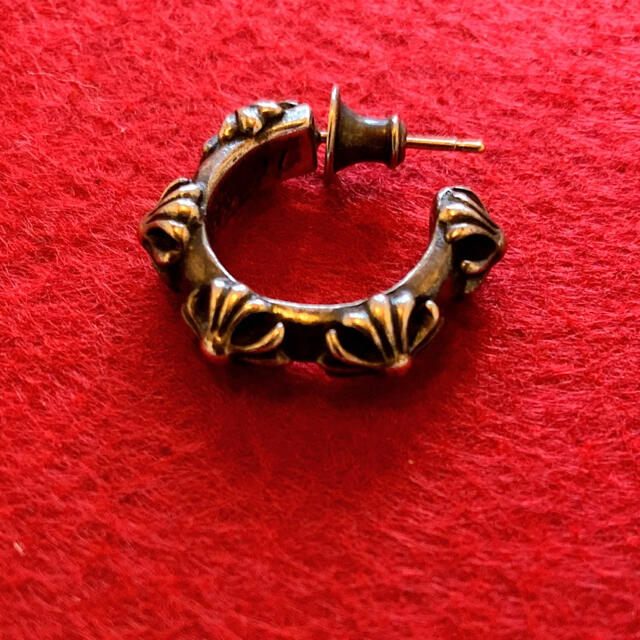 CHROME HEARTS クロスバンドフープピアス ピアス(片耳用) CHROME HEARTS クロスバンドフープピアス ピアス(片耳用)
