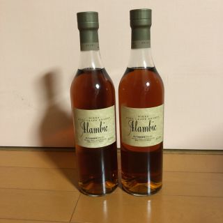 ニッカウイスキー(ニッカウヰスキー)の〔2本セット〕アランビック　700ml  40度(ブランデー)