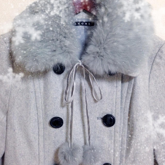 INGNI(イング)のINGNI可愛いコート レディースのジャケット/アウター(ロングコート)の商品写真