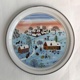 ビレロイアンドボッホ(ビレロイ&ボッホ)のビレロイ&ボッホ　LAPLAU絵皿❄️冬(置物)