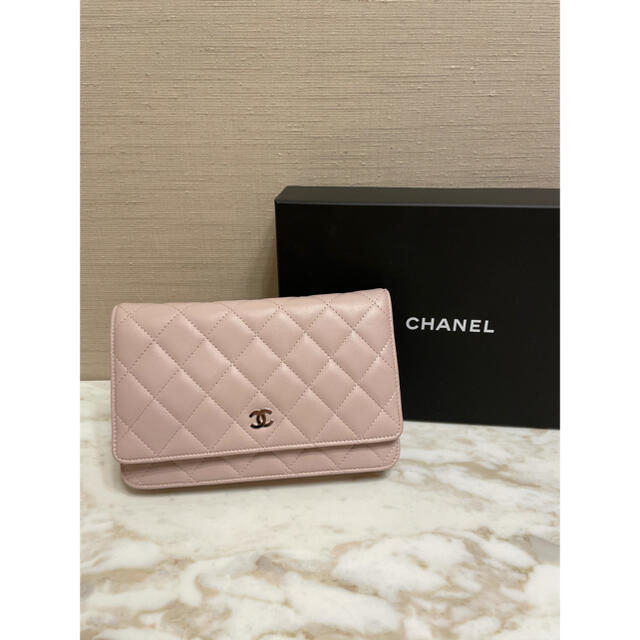 ファッション小物Chanel シャネル　チェーンウォレット　お財布　激レア　限定　新品　未使用