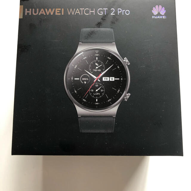 【新品未開封】HUAWEI WATCH GT 2 Pro Night Black