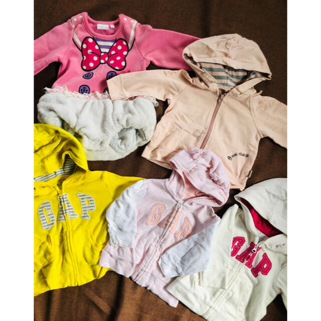 babyGAP(ベビーギャップ)のbaby Gap パーカー 70cm 子供服まとめ売り！ キッズ/ベビー/マタニティのベビー服(~85cm)(その他)の商品写真