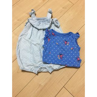 ベビーギャップ(babyGAP)のBaby gap ロンパースセット　3-6m(ロンパース)