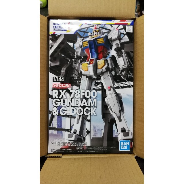 新品未開封 ガンダム プラモデル ガンプラ 1／144スケール　RX-78F00 エンタメ/ホビーのおもちゃ/ぬいぐるみ(模型/プラモデル)の商品写真