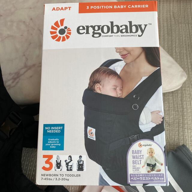 Ergobaby(エルゴベビー)のエルゴアダプト　エルゴ　アダプト　抱っこ紐　抱っこ紐カバー キッズ/ベビー/マタニティの外出/移動用品(抱っこひも/おんぶひも)の商品写真