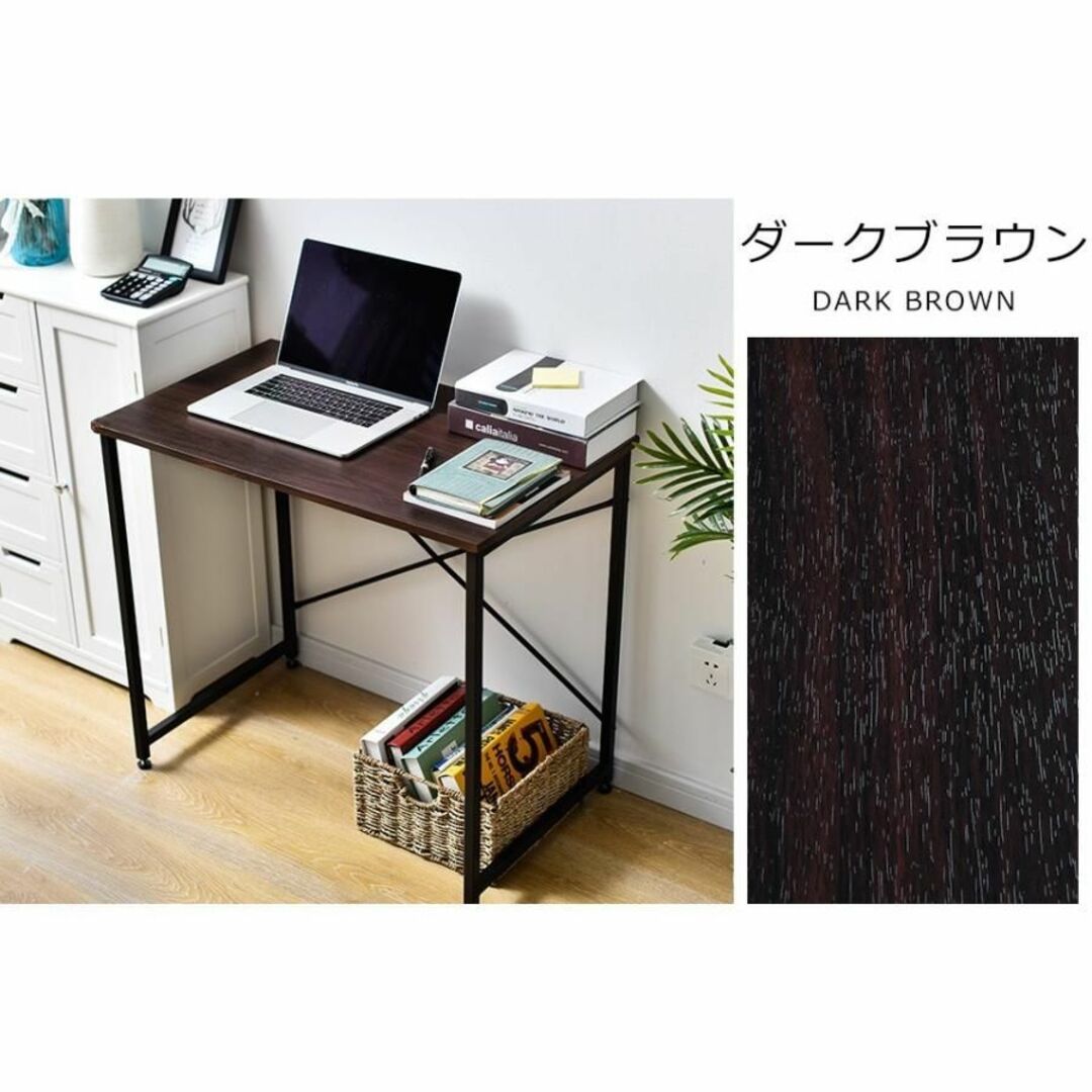 新品★カラー選択】シンプルオフィスデスク 幅80cm/my 3