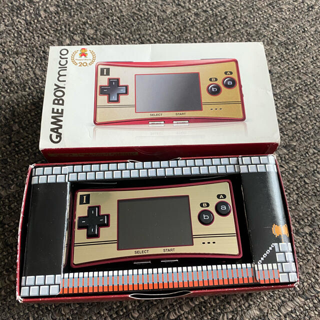 ゲームボーイミクロ ファミコンカラー - 携帯用ゲーム機本体