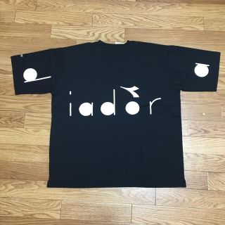 ディアドラ(DIADORA)の【新品】diadora ディアドラ ビッグシルエット Tシャツ 黒(Tシャツ/カットソー(半袖/袖なし))