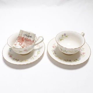 ノリタケ(Noritake)の■noritake　ティーカップ２個セット　(グラス/カップ)