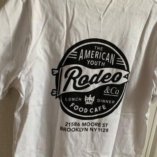 ロデオクラウンズワイドボウル(RODEO CROWNS WIDE BOWL)のRODEOCROWNS 半袖Tシャツ 白(Tシャツ(半袖/袖なし))