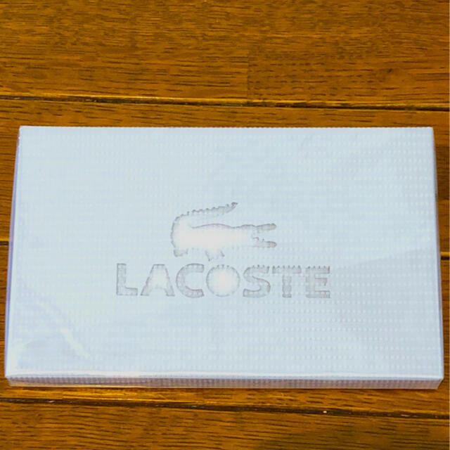 LACOSTE(ラコステ)の2枚セット！LACOSTE タオルハンカチ インテリア/住まい/日用品の日用品/生活雑貨/旅行(タオル/バス用品)の商品写真