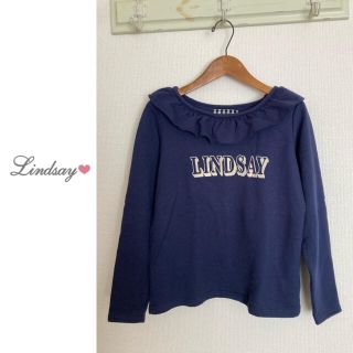 リンジィ(Lindsay)のLindsay♡フリル襟トレーナー 150(Tシャツ/カットソー)