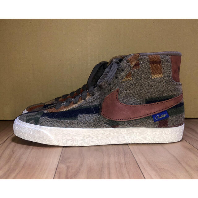 新品 限定 NIKE x PENDLETON BLAZER MID 24cm 1