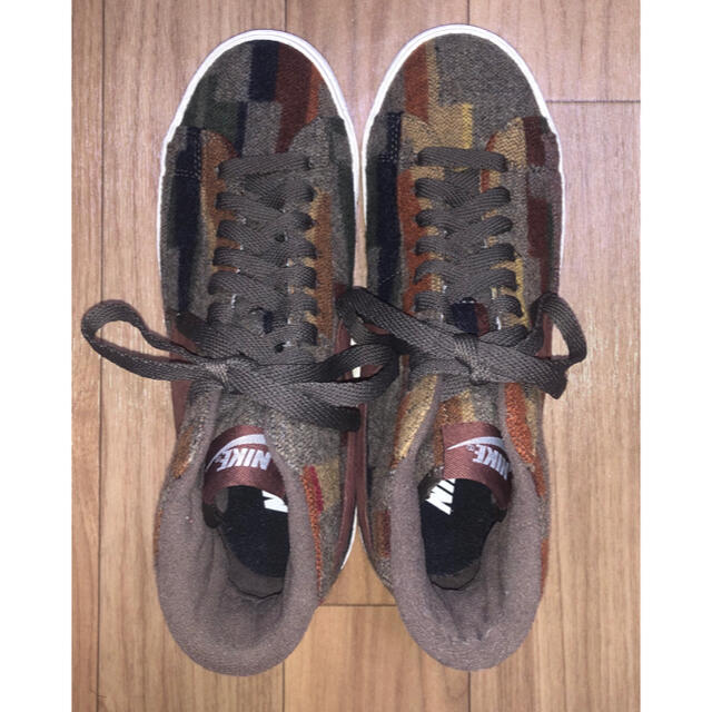 新品 限定 NIKE x PENDLETON BLAZER MID 24cm 2