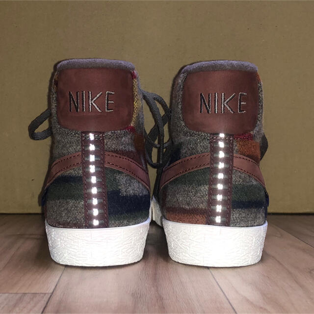 新品 限定 NIKE x PENDLETON BLAZER MID 24cm 3