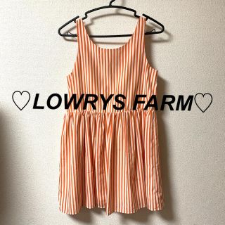 ローリーズファーム(LOWRYS FARM)の♡LOWRYS FARM♡ ストライプワンピース(ひざ丈ワンピース)