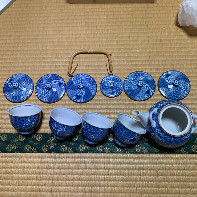 龍峰窯　湯茶碗セット