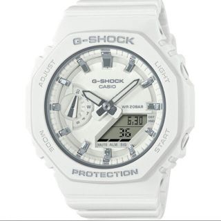 ジーショック(G-SHOCK)のG-SHOCK GMA-S2100-7AJF カシオーク 白(腕時計(アナログ))